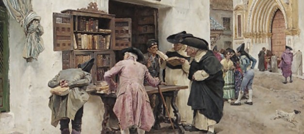 Los bibliófilos (1879), de José Jiménez Aranda